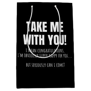 Funny Farewell Mug For Coworker Leaving Goodbye Bo Medium Gift Bag