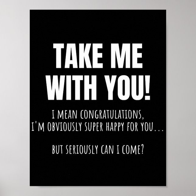 Funny Farewell Mug For Coworker Leaving Goodbye Bo Poster (Front)