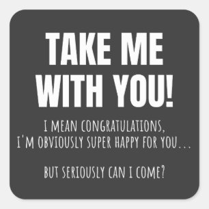 Funny Farewell Mug For Coworker Leaving Goodbye Bo Square Sticker