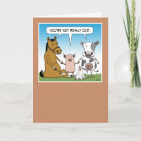 Funny Farm Animals Birthday