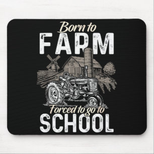 Funny Farmer Shirt Men Tractor Boys Tractor Lover  Mouse Pad