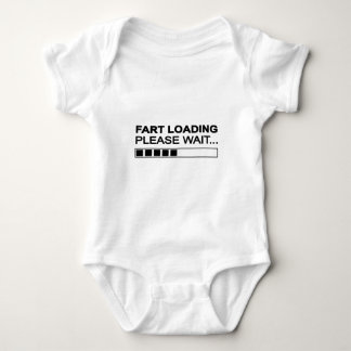 Funny Fart Loading Baby Bodysuit