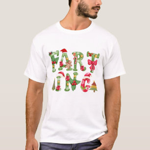 Funny Farting Christmas  T-Shirt