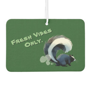 Funny Farting Skunk Cute Humor Horizontal Air Freshener