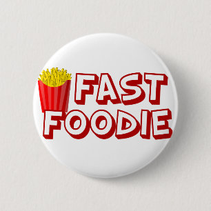 Funny Fast Food 2 Inch Round Button