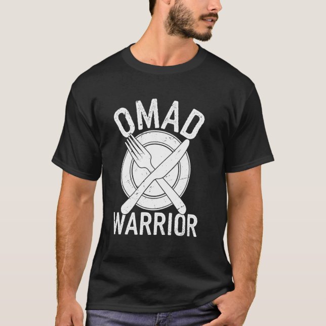 Funny Fasting OMAD T-Shirt (Front)