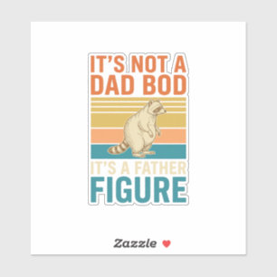 Funny Father Figure Raccoon Vintage Shirt Design_1