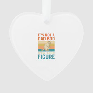 Funny Father Figure Raccoon Vintage Shirt Design_1 Ornament