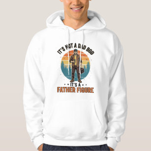 Funny Father Figure Vintage Dad Humor Shirt Design