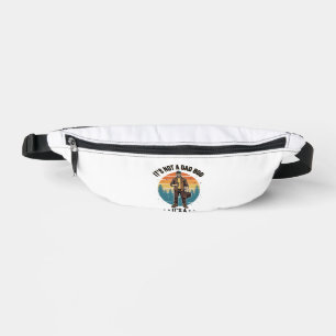 Funny Father Figure Vintage Dad Humor Shirt Design Fanny Pack