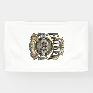 Funny Father Fist Bump Vintage Engraving Shirt Des Banner