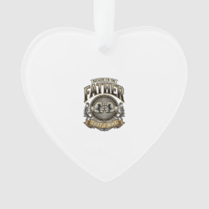 Funny Father Fist Bump Vintage Engraving Shirt Des Ornament