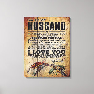 Funny Father Gift To My Family Present Canvas Print