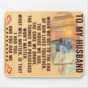 Funny Father Gift To My Family Present Mouse Pad