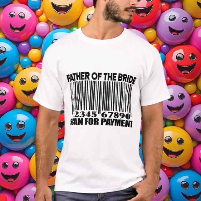 Funny Father of the Bride scan  T-Shirt (Creator Uploaded)