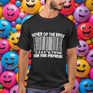 Funny Father of the Bride scan  T-Shirt