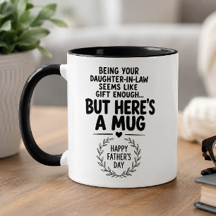 Funny Father’s Day Mug From Daughter In Law Gift