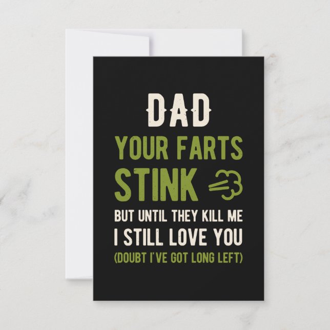 Funny Fathers Day 2021 Card (Front)
