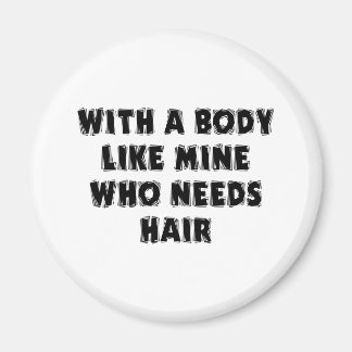 Funny Father's Day Bald Man Magnet