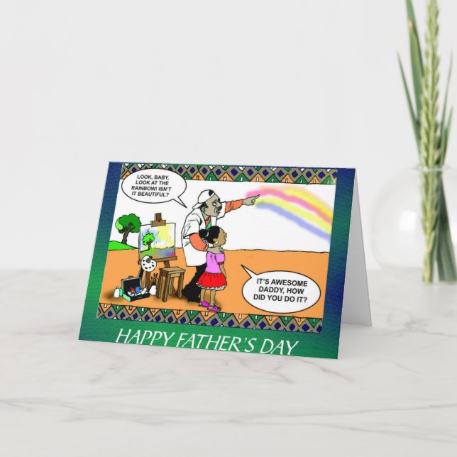 Funny Fathers day card (Front)