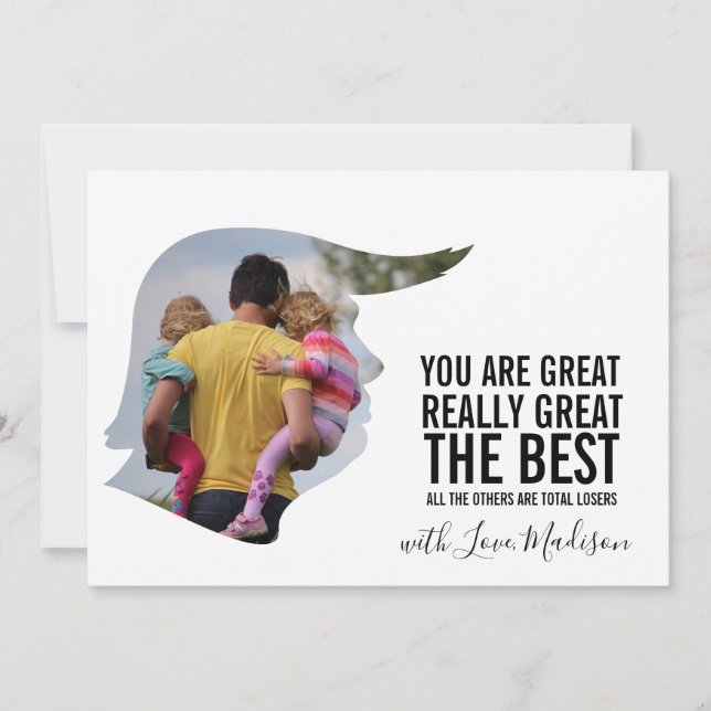 Funny Father's Day Card (Front)