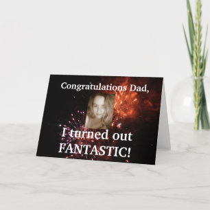 Funny Fathers Day Card - Add your own photo!