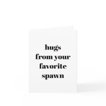 Funny Father's Day Card - White