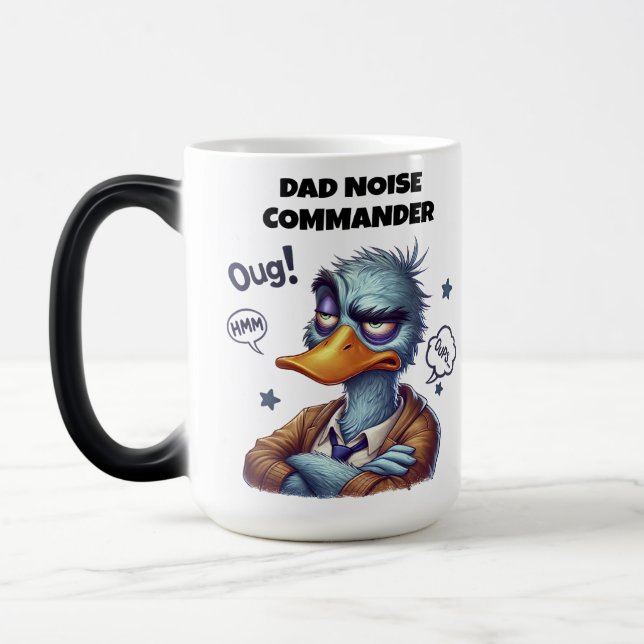 Funny Father's Day Dad Definition Wrap Magic Mug (Left)