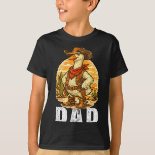 Funny fathers day dad goose vintage birthday  T-Shirt
