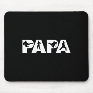 Funny Father's Day Gift For Dad - Papa Karate Gift Mouse Pad