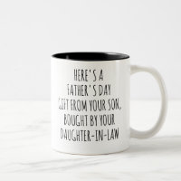 Funny Father's Day Gift for Father in Law Dad, Son