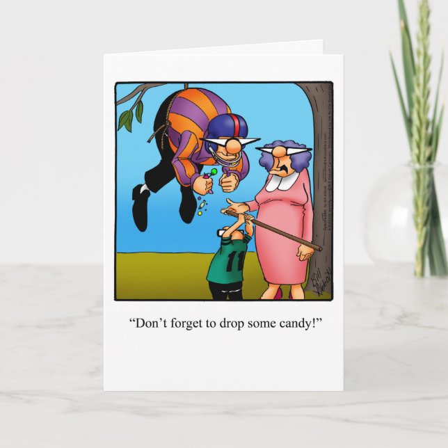 Funny Father's Day Greeting Card (Front)