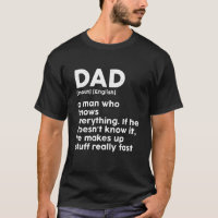 Funny Father's Day Humour Dad Dictionary Definitio