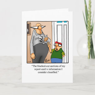 Funny Father's Day Humour Greeting Card