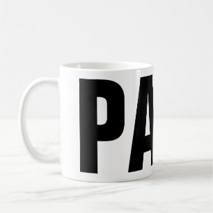 Funny Father's Day mug for dad   PAPA cup