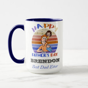 Funny father's day personalized mug