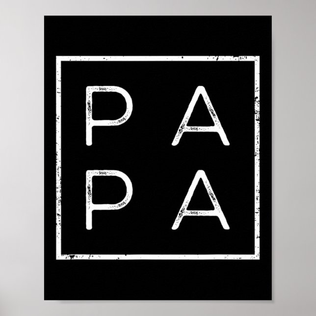 Funny Fathers Day Present For Dad  Poster (Front)