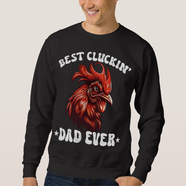 Funny Father's Day Tee For Chicken Farmer (Front)