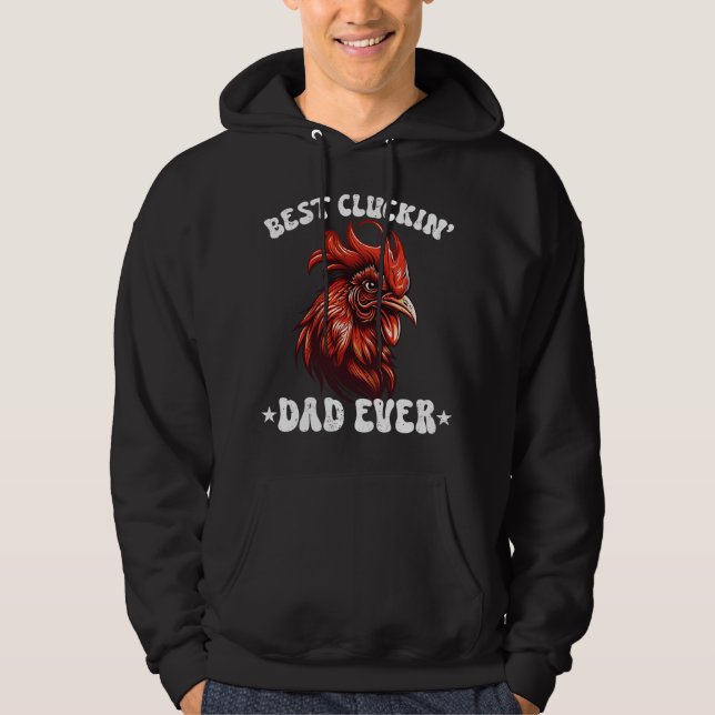 Funny Father's Day Tee For Chicken Farmer (Front)