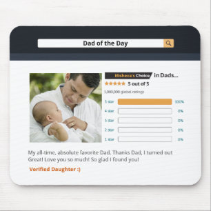 Funny Father's Day Top Rated Personalize Mouse Pad