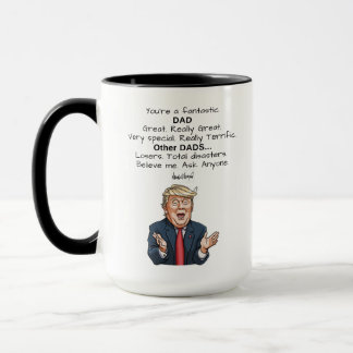 Funny Father's Day Trump Really Great Coffee Mug