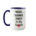 Funny Favourite Child With Personalized 3 Names