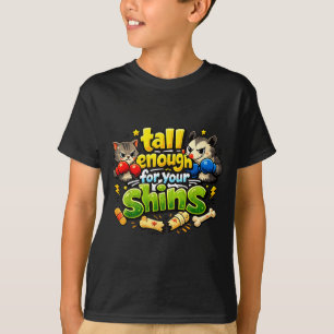 Funny faying possum & cat tall enough for T-Shirt
