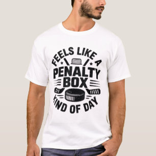 Funny Feels Like A Penalty Box Kind Of Day T-Shirt