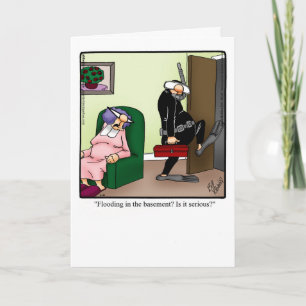 Funny Félicitations Nouvelle carte de visite