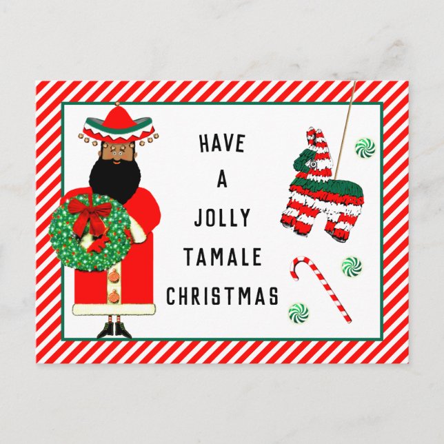 Funny Feliz Navidad cartes de fin de année (Devant)
