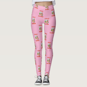 Funny Feliz Navidad Cute Christmas Chili Leggings