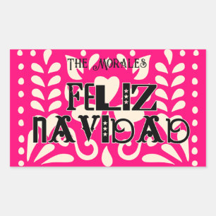 Funny feliz navidad sticker