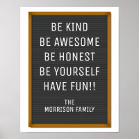 Funny Felt Letter Board Your Custom Text, Quote