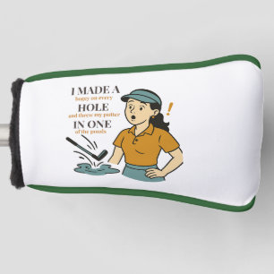 Funny Female Golfer – Hole in One (Sort of Golf Head Cover